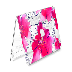 Lex Altern Hard Plastic MacBook Case Abstract Flower