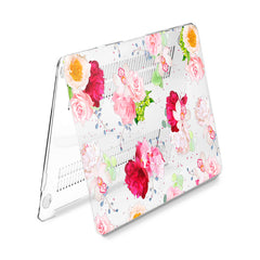Lex Altern Hard Plastic MacBook Case Pink Bouquets