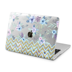 Lex Altern Lex Altern Zig Zag Flowers Case for your Laptop Apple Macbook.