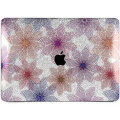 Lex Altern MacBook Glitter Case Geometric Flowers