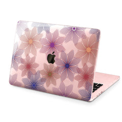Lex Altern Hard Plastic MacBook Case Geometric Flowers