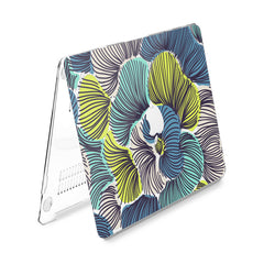Lex Altern Hard Plastic MacBook Case Abstract Petals