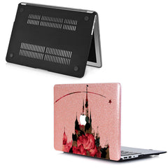 Lex Altern MacBook Glitter Case Floral Castle