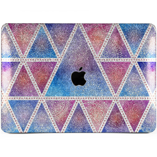 Lex Altern MacBook Glitter Case Geometric Mandala