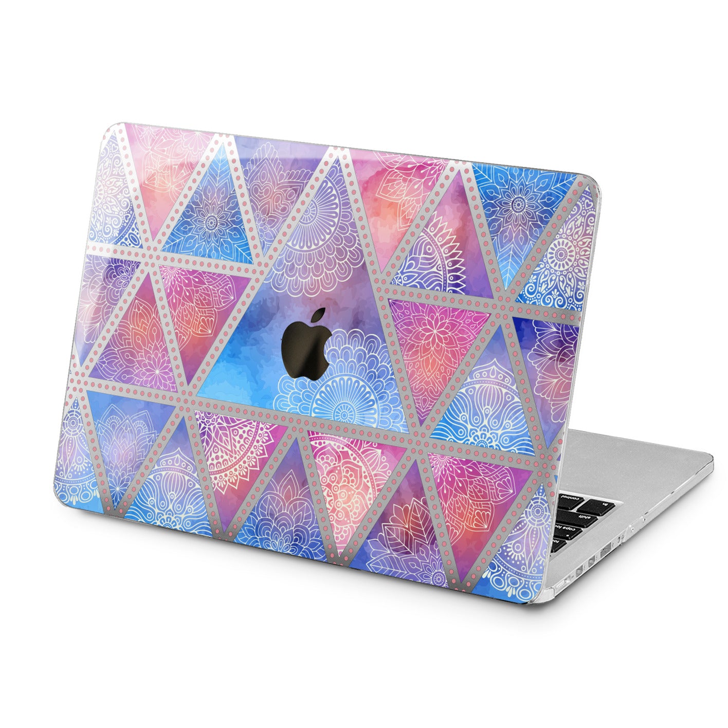 Lex Altern Lex Altern Geometric Mandala Case for your Laptop Apple Macbook.
