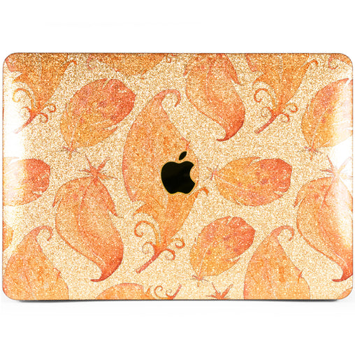 Lex Altern MacBook Glitter Case Cute Feathers