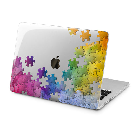 Lex Altern Lex Altern Rainbow Puzzles Case for your Laptop Apple Macbook.