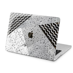 Lex Altern Lex Altern Black and White Case for your Laptop Apple Macbook.