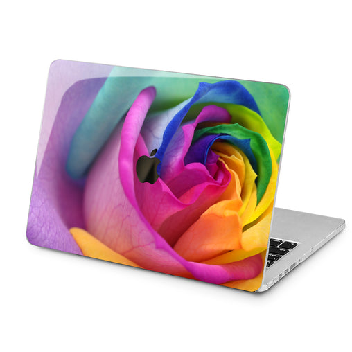 Lex Altern Lex Altern Rainbow Rose Case for your Laptop Apple Macbook.