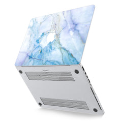 Lex Altern Hard Plastic MacBook Case Water Blue Marble