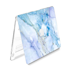 Lex Altern Hard Plastic MacBook Case Water Blue Marble