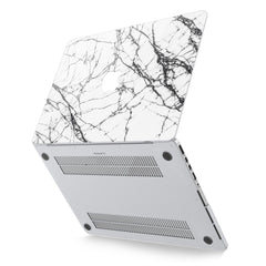 Lex Altern Hard Plastic MacBook Case Cracked Marble