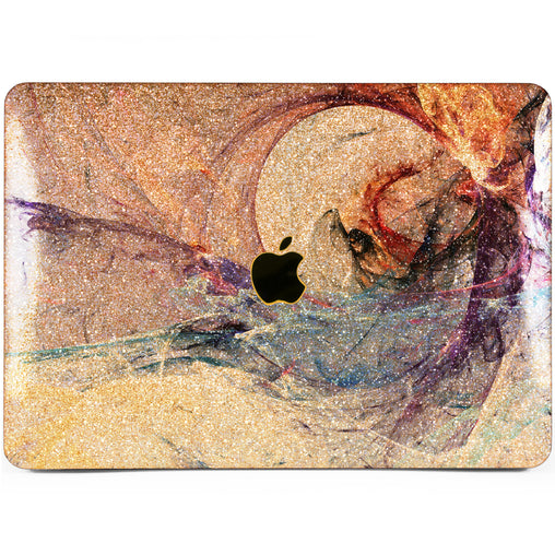 Lex Altern MacBook Glitter Case Abstract Wave
