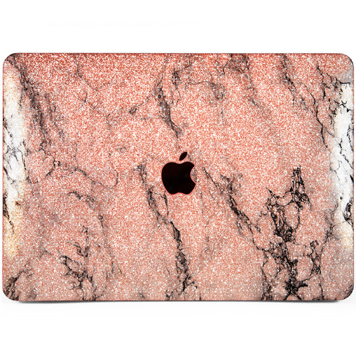Lex Altern MacBook Glitter Case Grungy Marble