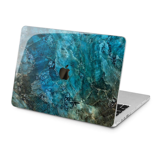 Lex Altern Lex Altern Dark Blue Marble Case for your Laptop Apple Macbook.