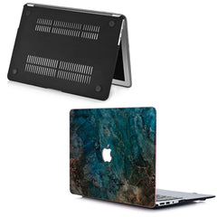 Lex Altern MacBook Glitter Case Dark Blue Marble