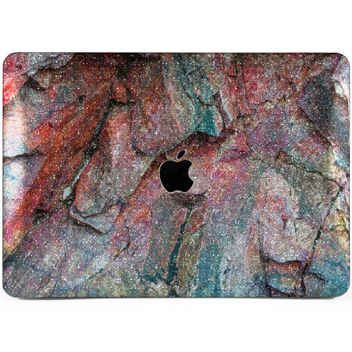 Lex Altern MacBook Glitter Case Rock Texture