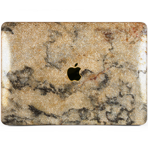 Lex Altern MacBook Glitter Case Marble Stone