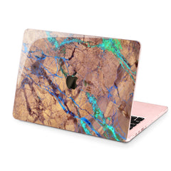 Lex Altern Hard Plastic MacBook Case Black Granite