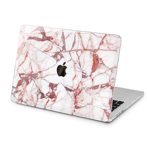 Lex Altern Lex Altern Cracked Blush Marble Case for your Laptop Apple Macbook.