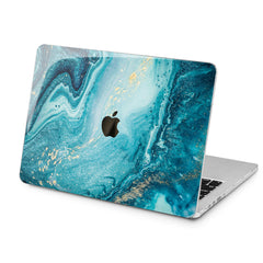 Lex Altern Lex Altern Blue Paint Case for your Laptop Apple Macbook.