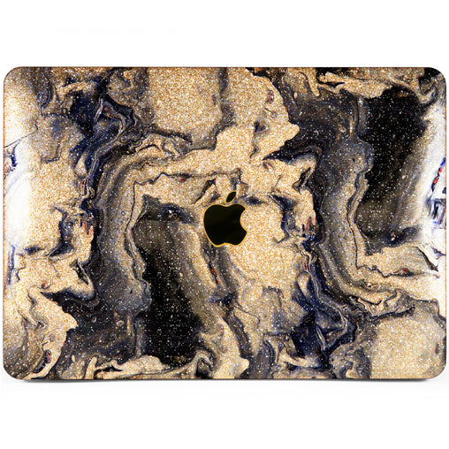 Lex Altern MacBook Glitter Case Abstract Agate