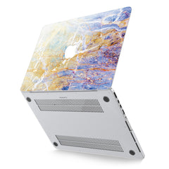 Lex Altern Hard Plastic MacBook Case Colored Marble