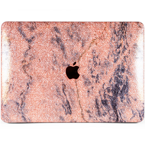 Lex Altern MacBook Glitter Case Blue Rock