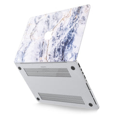 Lex Altern Hard Plastic MacBook Case Blue Rock