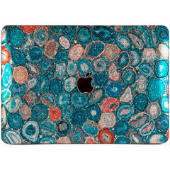 Lex Altern MacBook Glitter Case Blue Agate