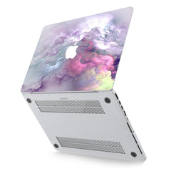 Lex Altern Hard Plastic MacBook Case Purple Sky