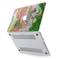 Lex Altern Hard Plastic MacBook Case Painted Marble