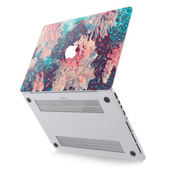 Lex Altern Hard Plastic MacBook Case Purple Design