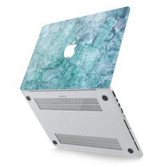 Lex Altern Hard Plastic MacBook Case Blue Texture