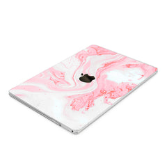 Lex Altern Hard Plastic MacBook Case Cute Pink Paint