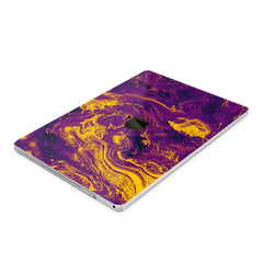 Lex Altern Hard Plastic MacBook Case Purple Oil