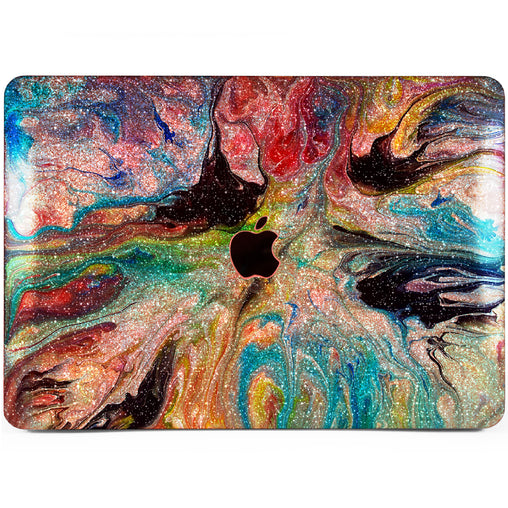 Lex Altern MacBook Glitter Case Colorful Paint