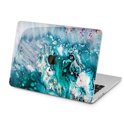 Lex Altern Lex Altern Aqua Watercolor Case for your Laptop Apple Macbook.