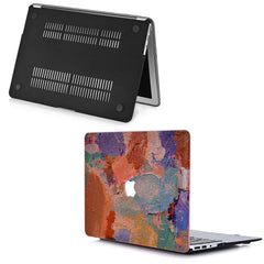 Lex Altern MacBook Glitter Case Canvas Texture Print