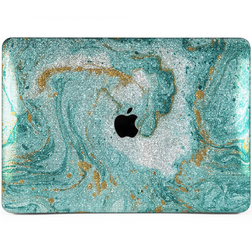Lex Altern MacBook Glitter Case Marbling Paint
