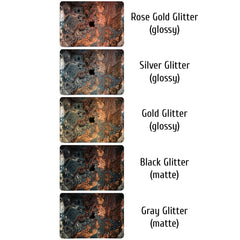 Lex Altern MacBook Glitter Case Bronze Marble