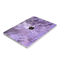 Lex Altern Hard Plastic MacBook Case Purple Watercolor