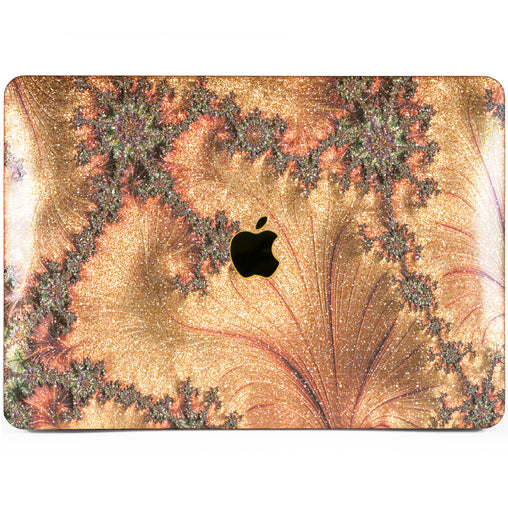 Lex Altern MacBook Glitter Case Pearl Fractal