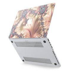 Lex Altern Hard Plastic MacBook Case Pearl Fractal