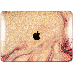 Lex Altern MacBook Glitter Case Liquid Red