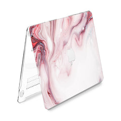 Lex Altern Hard Plastic MacBook Case Liquid Red