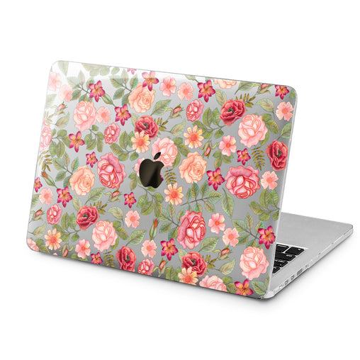 Lex Altern Lex Altern Cute Roses Theme Case for your Laptop Apple Macbook.