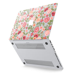 Lex Altern Hard Plastic MacBook Case Cute Roses Theme