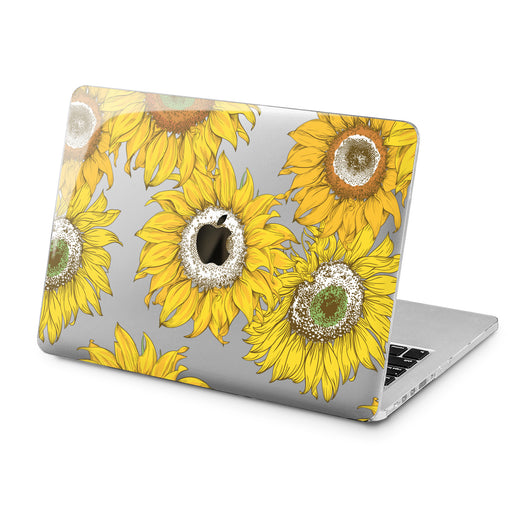 Lex Altern Lex Altern Bright Sunflowers Case for your Laptop Apple Macbook.