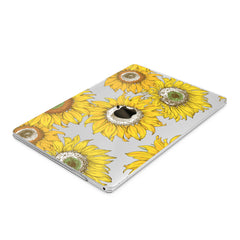 Lex Altern Hard Plastic MacBook Case Bright Sunflowers